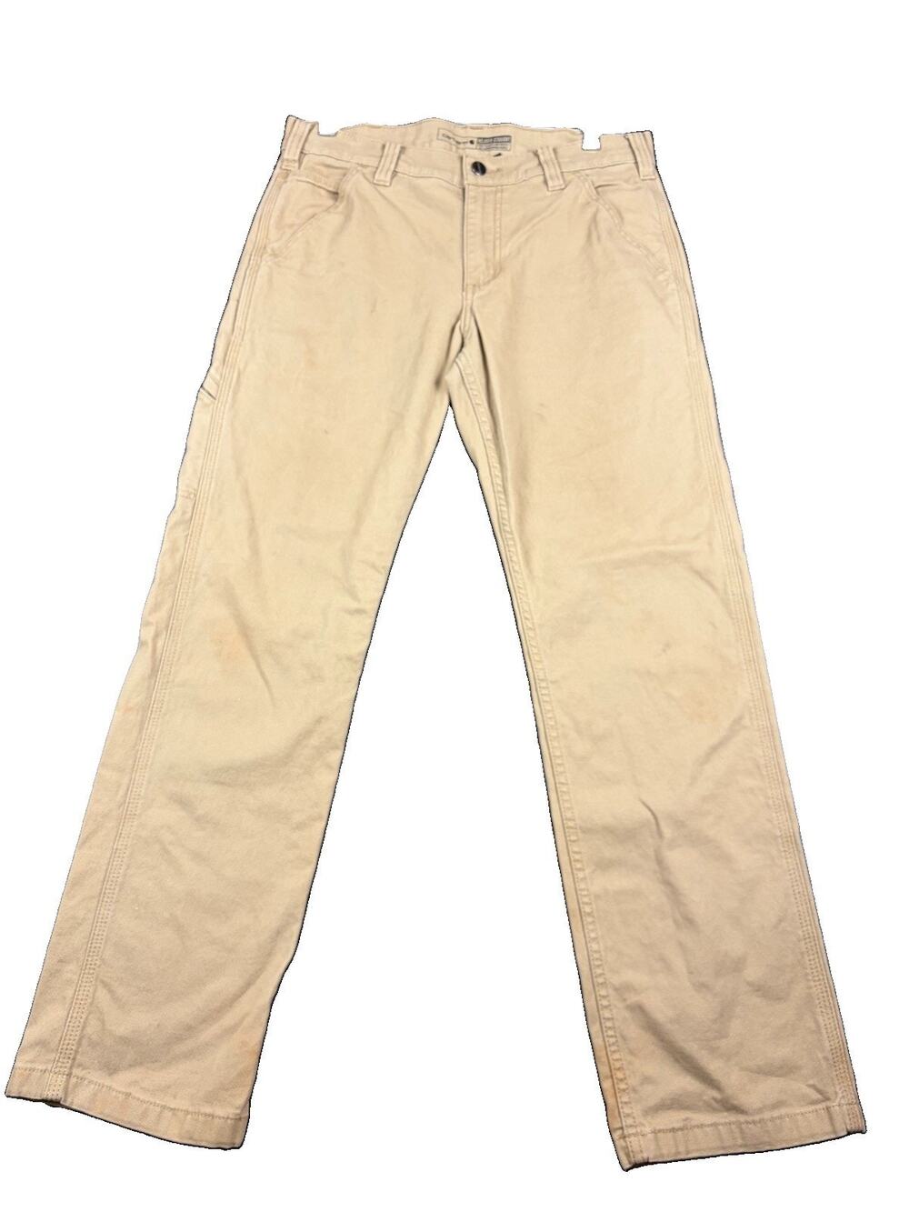 Carhartt Pants Men’s 31x30 Tan Rugged Flex Relaxed Fit Canvas Work Pants